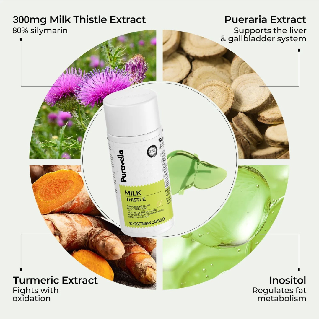 Puravella™ Milk Thistle for Liver Support