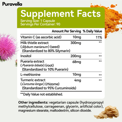 Puravella™ Milk Thistle for Liver Support